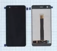 Модуль (матрица + тачскрин) для Nokia 2, черный