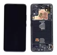 Дисплей для Samsung Galaxy A90 SM-A908 черный с рамкой