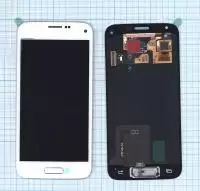 Дисплей для Samsung Galaxy S5 mini SM-G800F белый