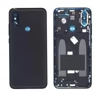 Задняя крышка корпуса для Xiaomi Mi 6X, Mi A2, черная