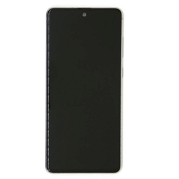 Дисплей Samsung N770F/DSM (Note 10 Lite) в рамке (черный) сервисный ориг 100% Super AMOLED