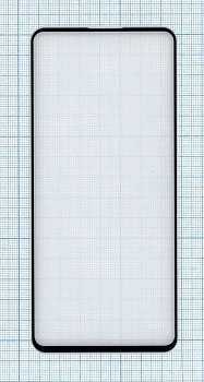 Защитное стекло "Полное покрытие" Samsung Galaxy M52 черное