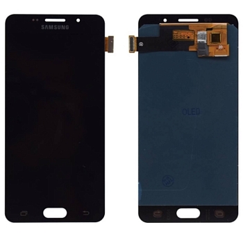 Дисплей Samsung A510F (A5 2016)+тачскрин (черный) OLED