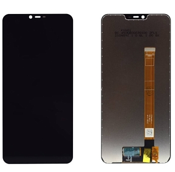 Дисплей OPPO A5, A3s (CPH1809, CPH1803)+тачскрин (черный)