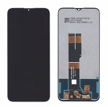 Модуль (матрица + тачскрин) для Nokia G20, черный