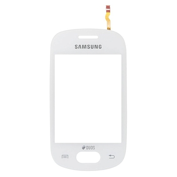 Сенсорное стекло (тачскрин) для Samsung Galaxy Star GT-S5282, S5280 1-я категория, белый