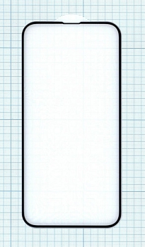 Защитное стекло 6Dдля Apple iPhone 13, черное