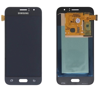 Дисплей Samsung J120F (J1 2016)+тачскрин (черный) OLED
