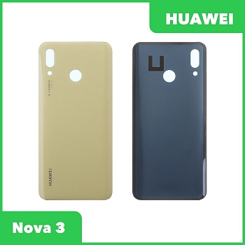 Задняя крышка для Huawei Nova 3 (PAR-LX1) (желтый)