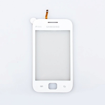 Сенсорное стекло (тачскрин) для Samsung Galaxy Ace Duos (S6802), Ace Duos (S6352), 1-я категория, белый