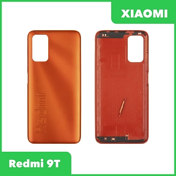 Задняя крышка для Xiaomi Redmi 9T (M2010J19SG, Y) (оранжевый)