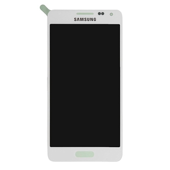 LCD дисплей для Samsung Galaxy Alpha SM-G850 в сборе GH97-16386D (белый)