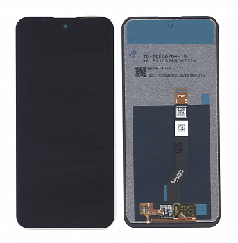 Модуль (матрица + тачскрин) для Nokia X20, черный