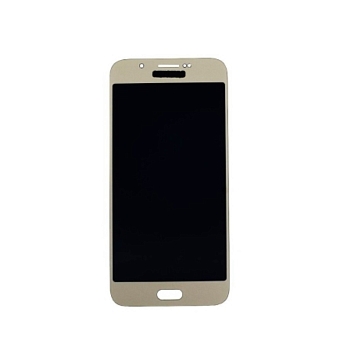 Дисплей Samsung A800F (A8 2015)+тачскрин (золото) OLED