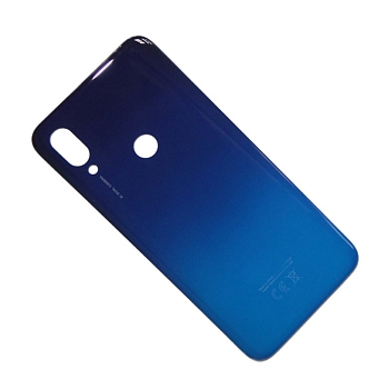 Задняя крышка Xiaomi Redmi 7 (M1810F6LG) синяя ориг 100%