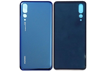 Задняя крышка корпуса для телефона Huawei P20 Pro, синяя