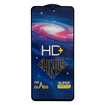 Защитное стекло Full Glue PREMIUM HD+ для Samsung A31, A32, A33, черный