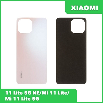 Задняя крышка для Xiaomi 11 Lite 5G NE, Mi 11 Lite, Mi 11 Lite 5G (розовый)
