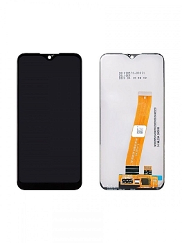 Дисплей для Samsung A015F Galaxy A01 (2020) + тачскрин (черный) оригинал (узкий коннектор)