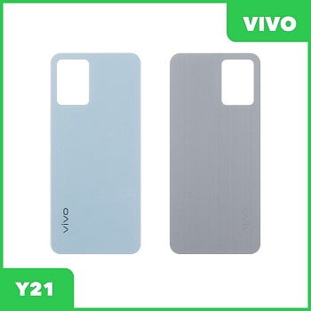 Задняя крышка для Vivo Y21 (V2111) (голубой)