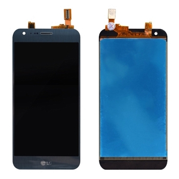 Дисплей LG K580DS (X Cam)+тачскрин (титан)