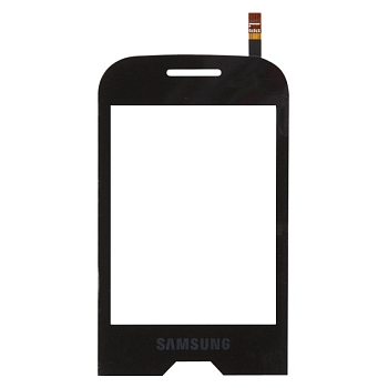 Сенсорное стекло (тачскрин) для Samsung La Fleur Diva (S7070), черный
