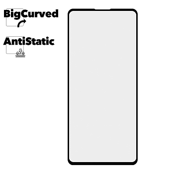 Защитное стекло для Samsung Galaxy A51 Super max Anti-static big curved glass