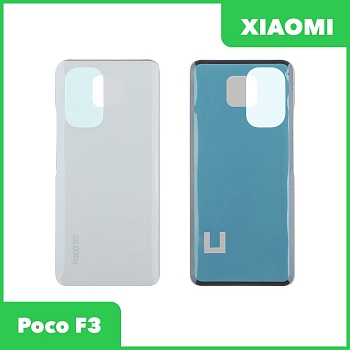 Задняя крышка для Xiaomi Poco F3 (M2012K11AG) (белый)