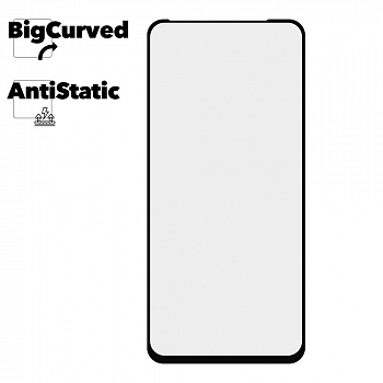 Защитное стекло для Xiaomi Redmi Note 9T Super max Anti-static big curved glass