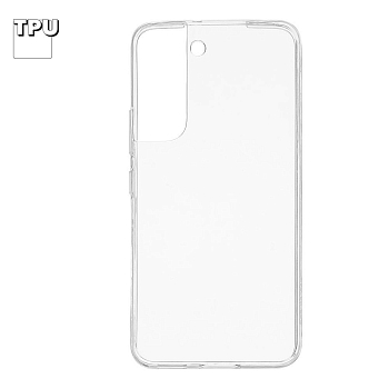 Силиконовый чехол "LP" для Samsung Galaxy S22 TPU (прозрачный) европакет