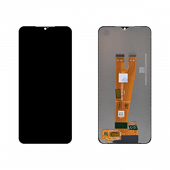 Дисплей Samsung A045F (A04)+тачскрин (черный) In-Cell