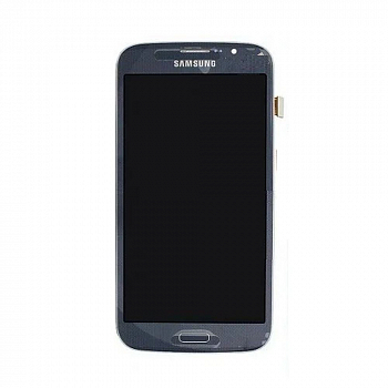 LCD дисплей для Samsung Galaxy Mega 5.8 GT-I9150, i9152 в рамке, с тачскрином (синий)