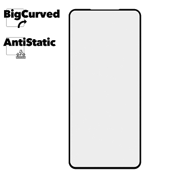 Защитное стекло для Xiaomi Redmi Note 9 Pro Super max Anti-static big curved glass