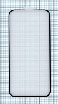 Защитное стекло 6D для Apple iPhone 14 Pro Max черное