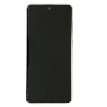 Дисплей Samsung N770F/DSM (Note 10 Lite) в рамке (черный) OLED