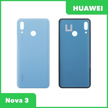 Задняя крышка для Huawei Nova 3 (PAR-LX1) (голубой)