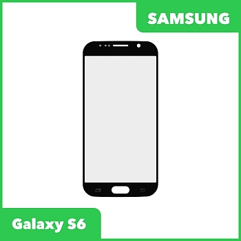Стекло для переклейки дисплея Samsung Galaxy S6 (G920F), черный