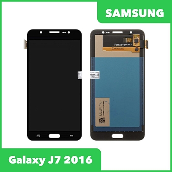 LCD дисплей для Samsung Galaxy J7 2016 SM-J710 в сборе, TFT с регулировкой яркости (черный)