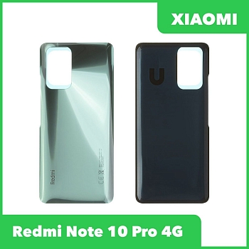 Задняя крышка для Xiaomi Redmi Note 10 Pro 4G (M2101K6G) (зеленый)