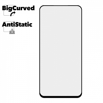 Защитное стекло для Samsung Galaxy S23 FE Super max Anti-static big curved glass