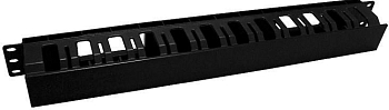 CM-1U-D53-PL-COV Кабельный организатор пластиковый с крышкой, глубина 53 мм, 19';, 1U Hyperline