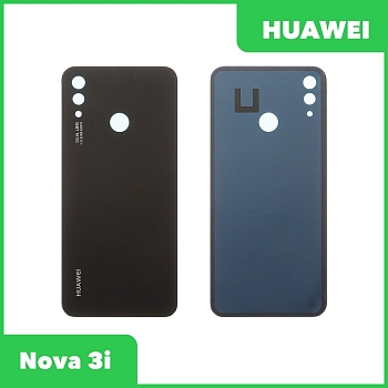 Задняя крышка для Huawei Nova 3i (INE-LX1) (черный)