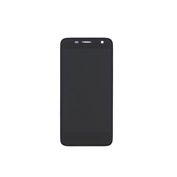 Дисплей Alcatel OT-6012x, OT-6012D (Idol Mini)+тачскрин в рамке (черный)