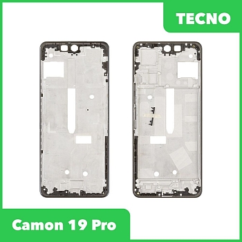 Рамка дисплея для Tecno Camon 19 Pro (CI8n) (черный)
