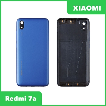 Задняя крышка корпуса для Xiaomi Redmi 7А, синяя