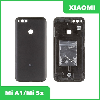 Задняя крышка для Xiaomi Mi A1 (MDG2), Mi 5x (черный)