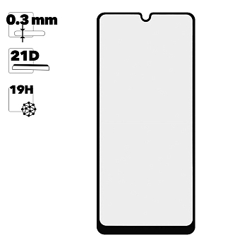 Защитное стекло для Samsung Galaxy A33 Full Curved Glass 21D 0,3 мм (оранжевая подложка)