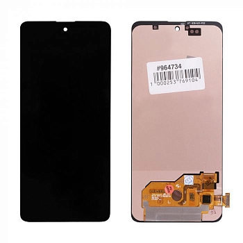 Дисплей в сборе с тачскрином (модуль) для Samsung Galaxy A51, A51 5G, M31s (SM-A515F, SM-A516F, SM-M317F), черный (OLED)