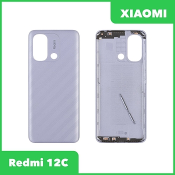 Задняя крышка для Xiaomi Redmi 12C (22120RN86G) (фиолетовый)