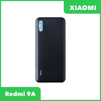 Задняя крышка корпуса для Xiaomi Redmi 9A, черная